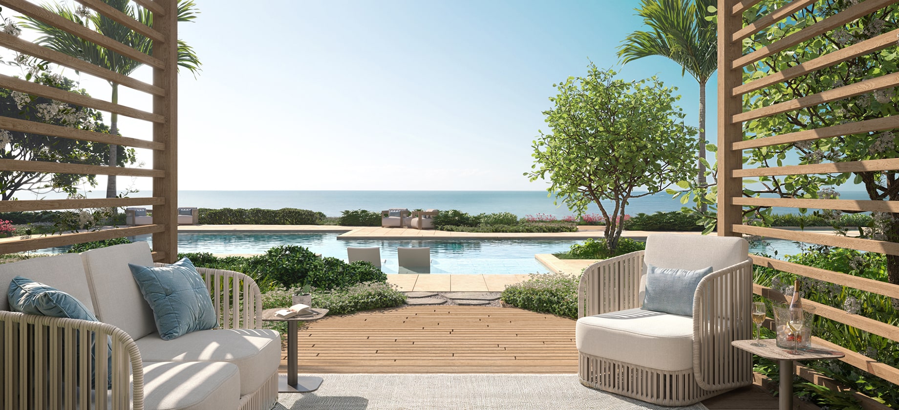 Olana Naples Cabana Rendering