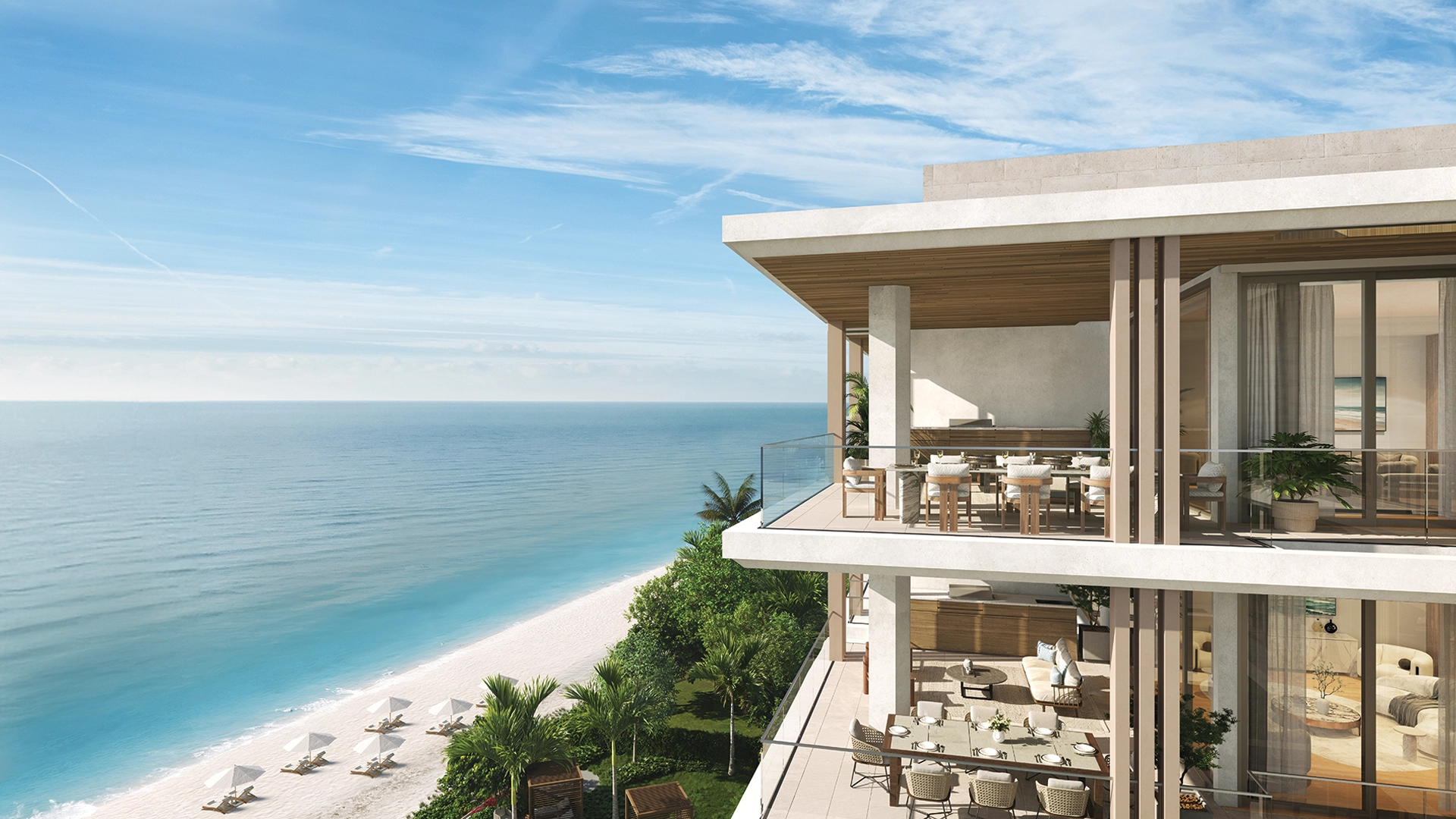 Luxury Naples Waterfront Condo for sale - Olana Balcony