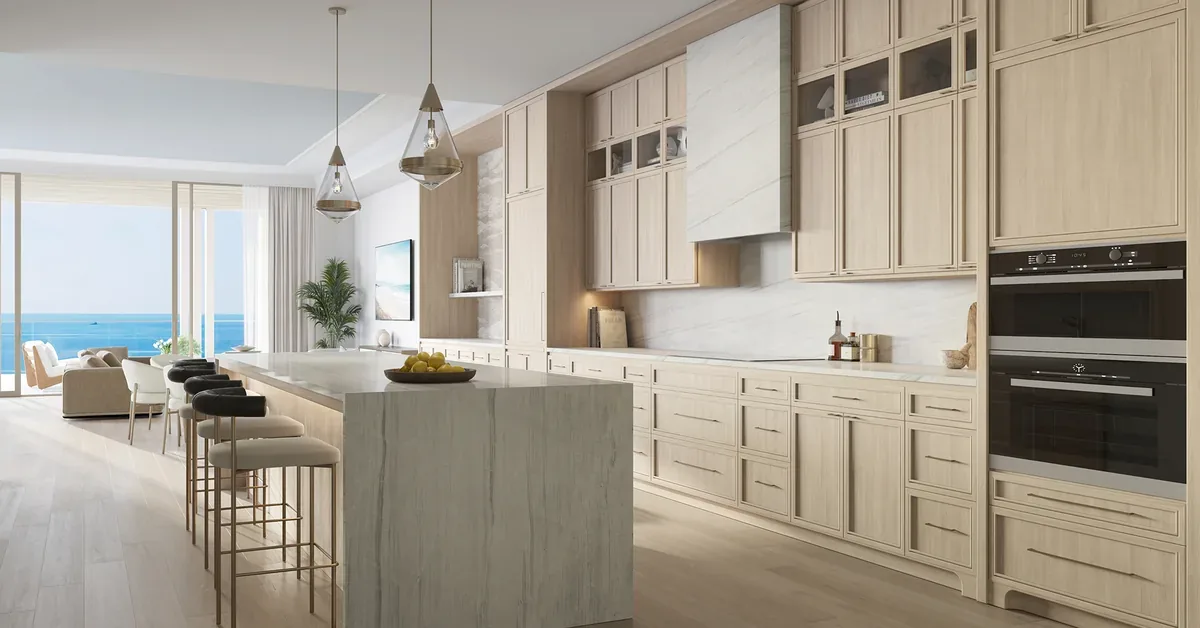 Olana Naples Dual Kitchen A Rendering