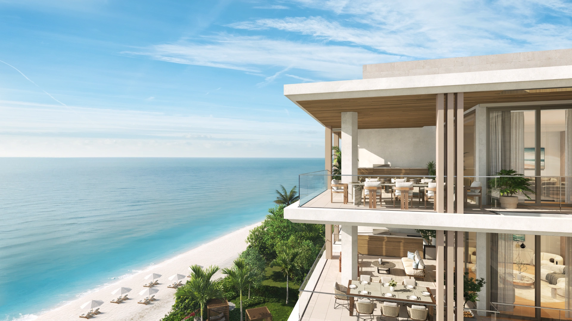 Luxury Naples Waterfront Condo for sale - Olana Balcony